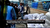 teleSUR Noticias 17:30 28-01: Autoridades palestinas denuncian despido de trabajadores de la Unrva