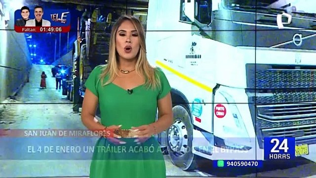 Cientos de botellas de cerveza se echan a perder por despiste de camión en SJL