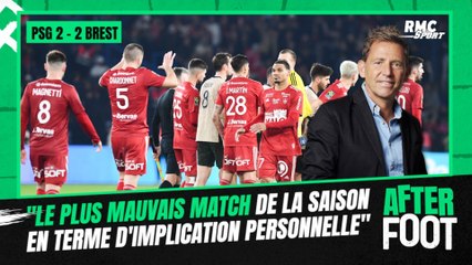 PSG 2-2 Brest : "Le plus mauvais match de la saison en terme d'implication personnelle", Riolo tacle les Parisiens