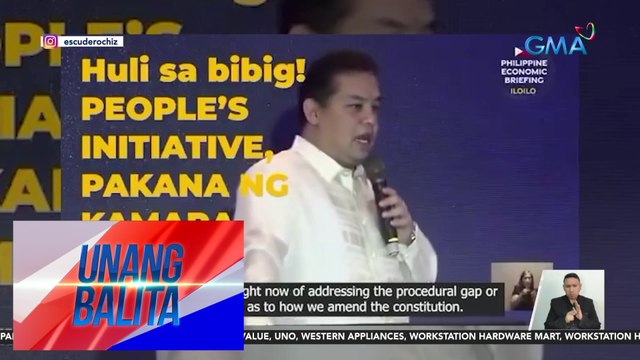 Sen. Chiz Escudero, naglabas ng video na nagpapakita raw na si House Speaker Martin Romualdez ang nasa likod ng People's Initiative | UB