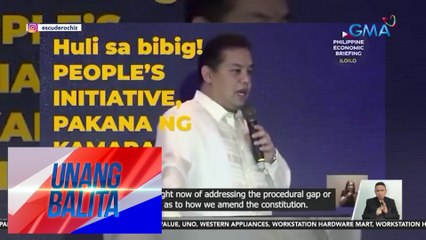 Sen. Chiz Escudero, naglabas ng video na nagpapakita raw na si House Speaker Martin Romualdez ang nasa likod ng People's Initiative | UB