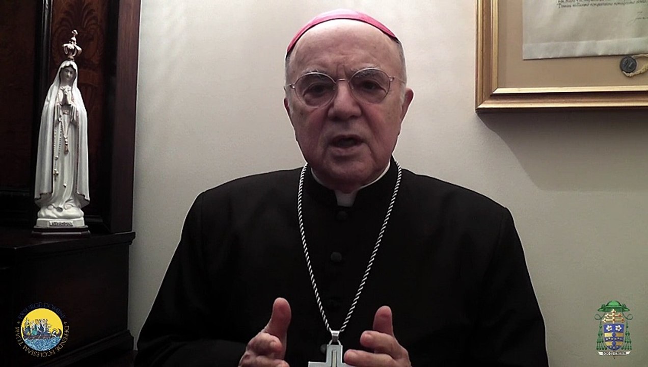 Arcivescovo Carlo Maria  Viganò Comunicato - Exsurge Domine e le Benedettine di Pienza - 28 Gennaio 2024