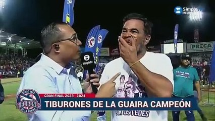 Oswaldo Guillén "Esto significa más que ser campeón Mundial"