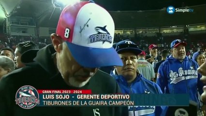 Luis Sojo "Trabajamos para esto"