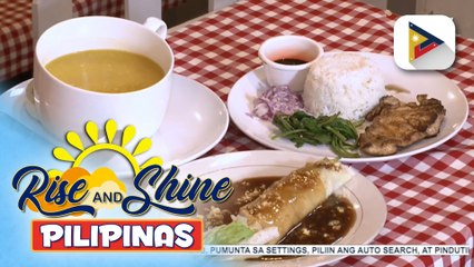 Sarap Pinoy | Sariwang Lumpia, Grilled Chicken with Kangkong at Pumpkin Soup