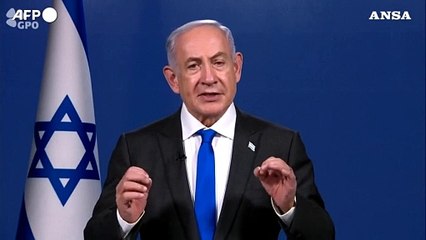 Israele, Netanyahu: "Accusa di genocidio e' oltraggiosa"