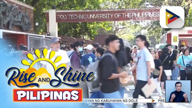 Pagbabalik ng face-to-face entrance exams ng PUP, dinagsa ng mga estudyante