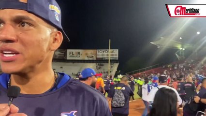 Ehire Adrianza "El sueño se hizo realidad"