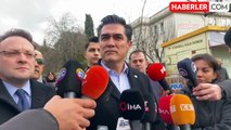 İYİ Parti İstanbul Büyükşehir Belediye Başkan Adayı Buğra Kavuncu, Santa Maria Kilisesi'ne ziyarette bulundu