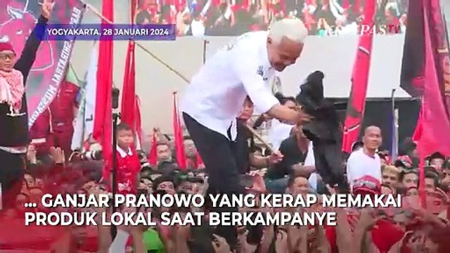 Gibran Rakabuming Ungkap Pujian ke Ganjar Pranowo yang Getol Memakai Produk Lokal