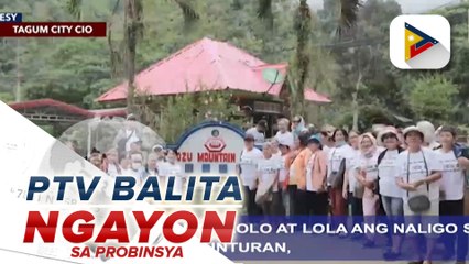 40 mga senior citizen sa Tagum City, libreng ipinasyal ng LGU sa Nabunturuan, Davao de Oro
