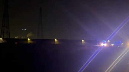05h25 à La Fossette : les forces de l’ordre prépositionnées sur les carrefours