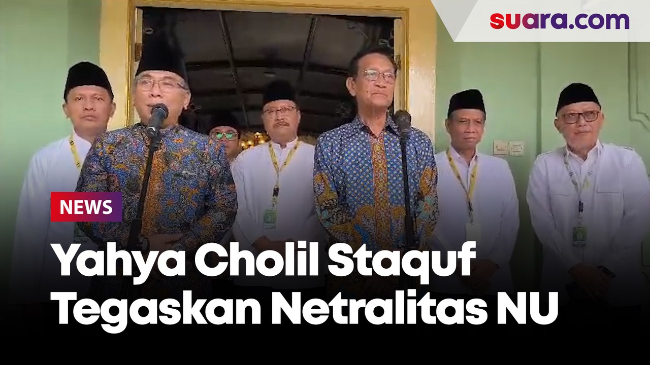 Bertemu Sri Sultan HB X, Ketua PBNU Yahya Cholil Staquf Tegaskan Netralitas NU