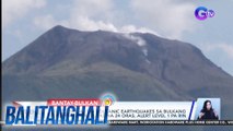 PHIVOLCS: May 140 volcanic earthquakes sa Bulkang Bulusan sa nakalipas na 24 oras; Alert Level 1 pa rin | BT