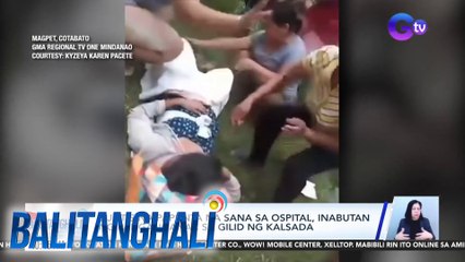 Buntis na papunta na sana sa ospital, inabutan ng panganganak sa gilid ng kalsada | BT