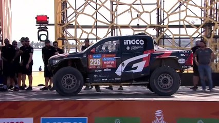 Toyota Gazoo Racing at Rally Dakar 2024 Stage 12