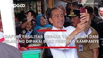 Daftar Fasilitas Negara yang Tak Boleh Digunakan Jokowi Jika Kampanye