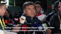 Beşiktaş'ta Feyyaz Uçar'dan tepki: Aile hakemlerinden kurtulalım artık