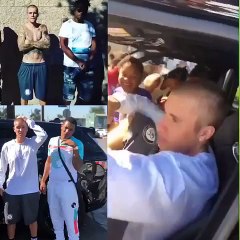 justin bieber car breaking down in the hood gotta be the funniest shit 