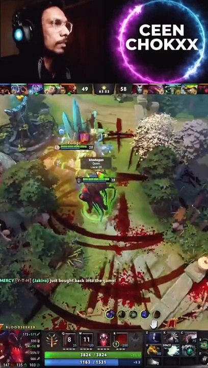 Dota 2 5 Vs 5 Rank Gameplay Highlights Clip 2024 #dota2shorts #comebackisreal #dota2comeback #Dota2