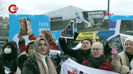 ÜSKÜDARDA SOKAK HAYVANLARI İÇİN EYLEM