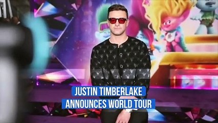 Justin Timberlake announces World Tour