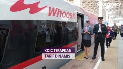 Download Video: Per 3 Februari 2024 Tiket Kereta Cepat Whoosh Terapkan Tarif Dinamis, Harga Mulai Rp150.000