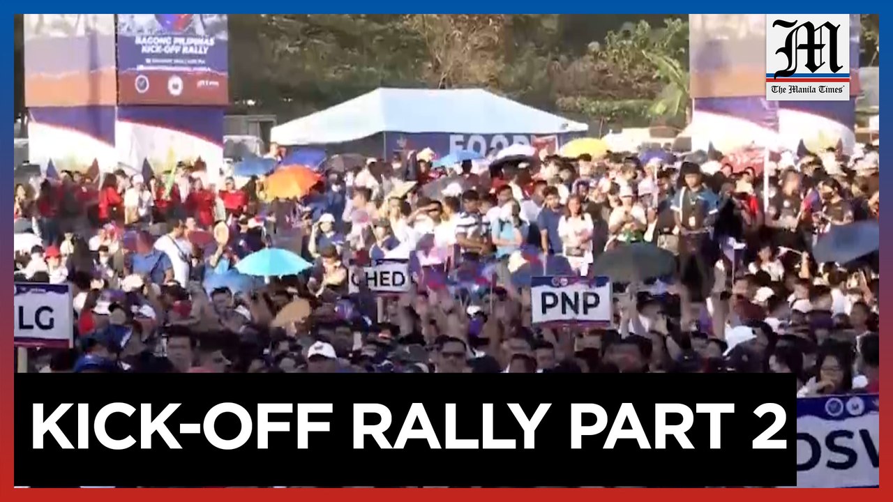 Marcoses, officials attend ‘Bagong Pilipinas’ kick-off rally (Part 2/4 ...