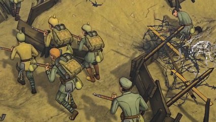 Grabenkämpfe in All Quiet in the Trenches: Wir marschieren gegen die Franzosen
