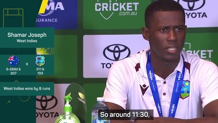 Despite 'painful' toe injury, Joseph introduces himself to the cricket world against Australia