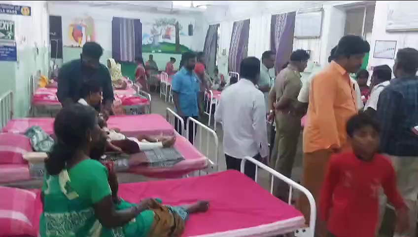 ஆரணி அரசுப்பள்ளியில் மாணவர்களுக்கான சிற்றுண்டியில் பல்லி; 13 மாணவர்கள் மருத்துவமனையில் அனுமதி