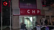 CHP il binasına taşlı saldırı!