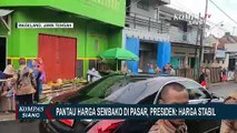 Antau Harga Sembako di Pasar Mungkid Magelang, Presiden: Harga Stabil, Ada Kenaikan di Beras