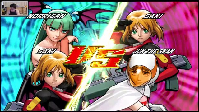 (Wii) Tatsunoko vs. Capcom Ultimate All-Stars - 27 - Saki Omokane and Morrigan Aensland - Lv 8