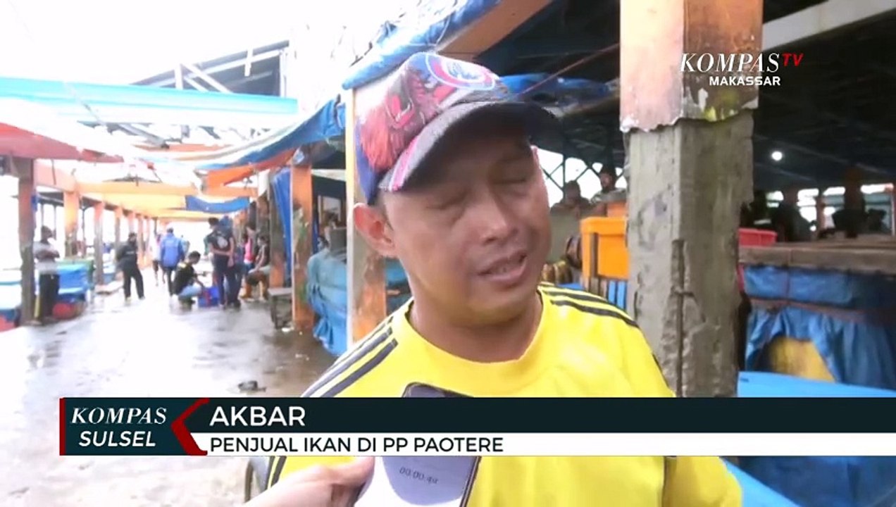 Pasokan Ikan Di Paotere Menurun Hingga 50 Persen