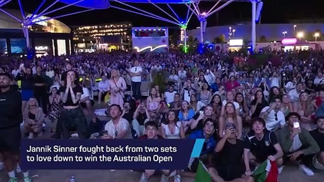 Sinner's epic AO comeback: Fans react
