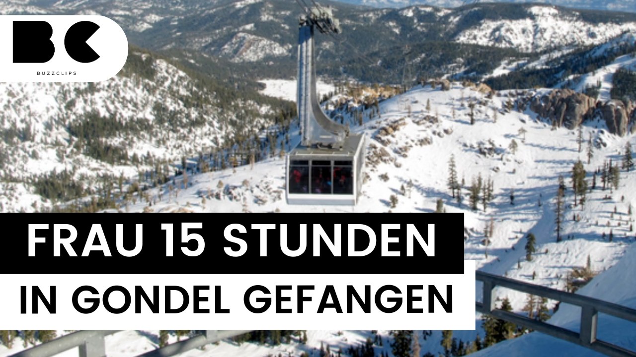 Snowboarderin steckt 15 Stunden in Gondel fest