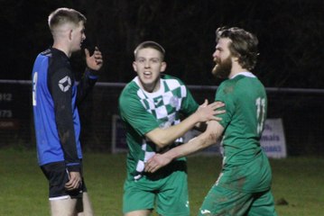 Hay St Marys 5 Ffostrasol 2, Central Wales Senior Cup, photos Stuart Townsend