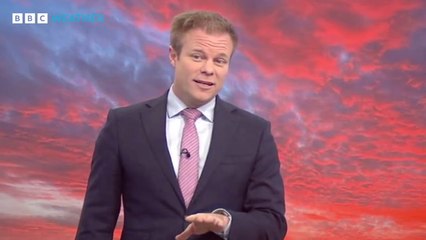 BBC's Simon King explains why the Saharan dust cloud will cause dramatic a sunrise on some days this week