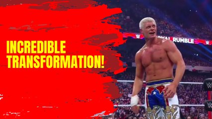 Stars who had incredible transformations Part 6 Cody Rhodes