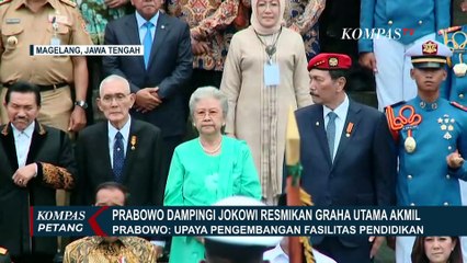 Presiden Jokowi Makan Bareng Prabowo Usai Peresmian Graha Utama Akmil, Begini Respons Ganjar!