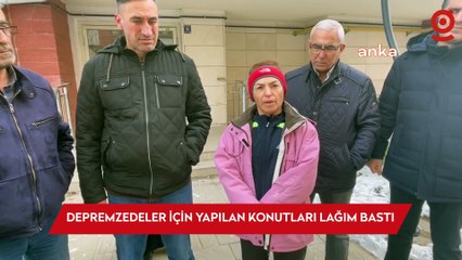 Elazığ'da depremzedeler için yapılan konutları lağım bastı