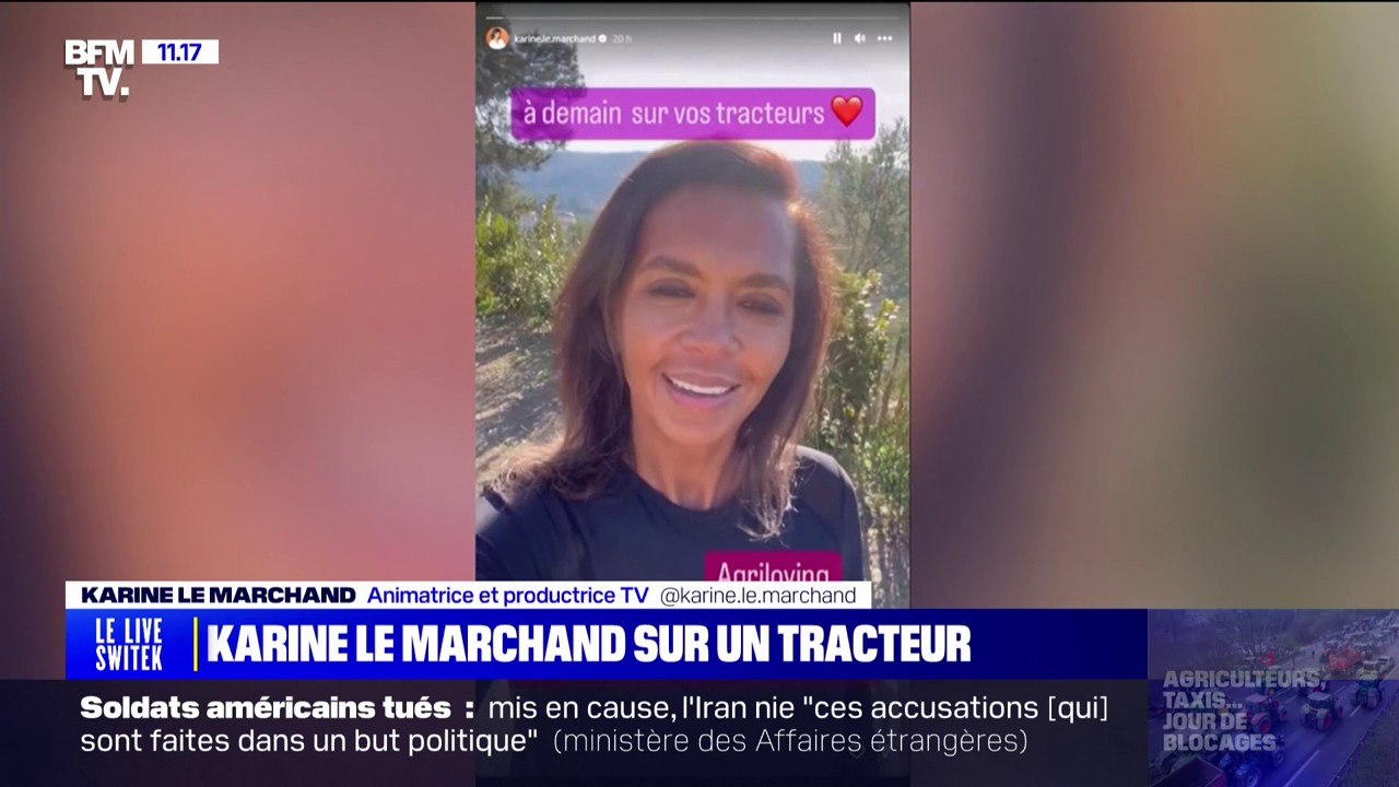 Karine Lemarchand prête à monter "sur les tracteurs" des agriculteurs s'ils viennent à Paris