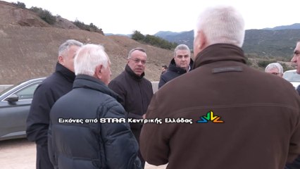 Ο Υπουργός Υποδομών και Μεταφορών Χρήστος Στακούρας  στον Ε65