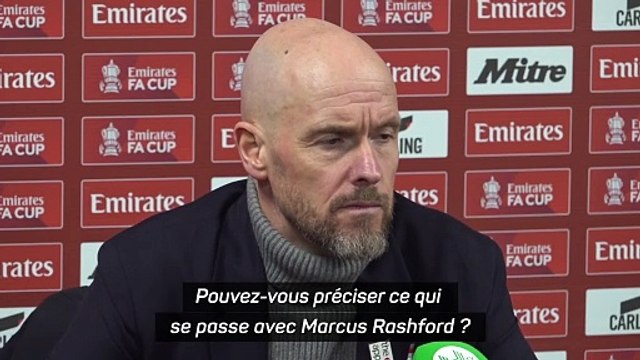 Ten Hag attend Rashford de pied ferme
