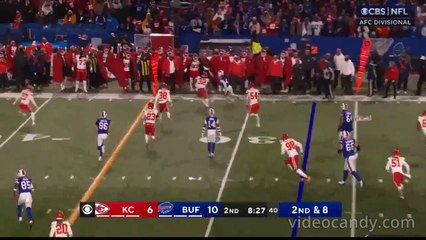 Download Video: Kansas City Chiefs vs. Buffalo Bills, nfl football highlights, NFL Divisional Round 2023