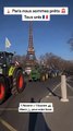 Agricultores se rebelan contra la soga verde de Bruselas y el globalismo de Macrony toman París