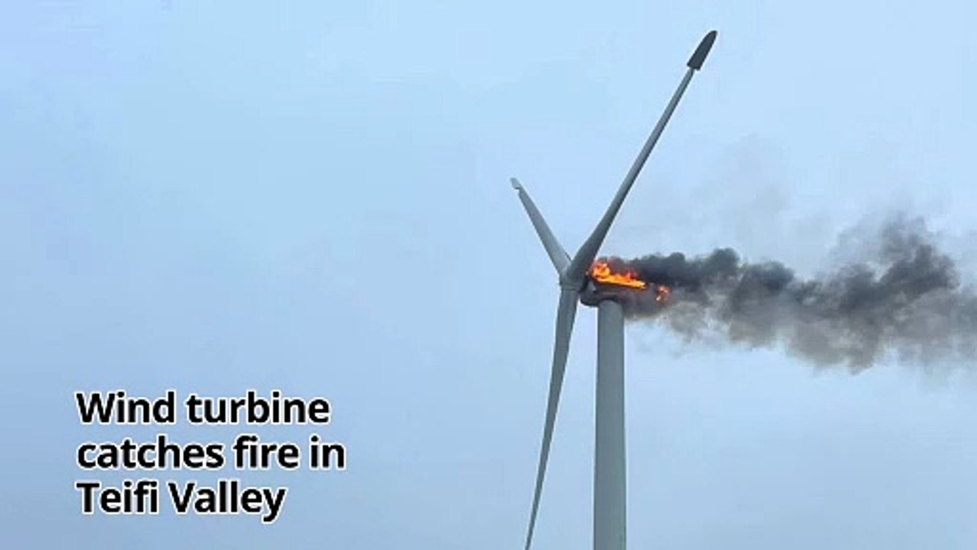 Wind Turbine Fire Hug