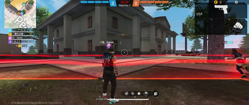 1 v 4 clutch AWM│ CS ranked gameplay │Free fire gameplay 1080p