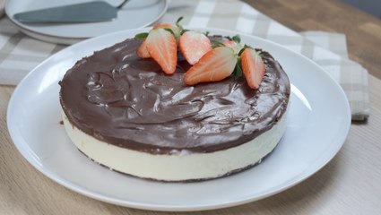 Tarta de yogur sin horno